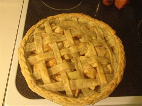 Rachael Stewart : Apple Pie with a lattice top.