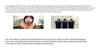 Red Hot Chilli Peppers Cant Stop Ppt