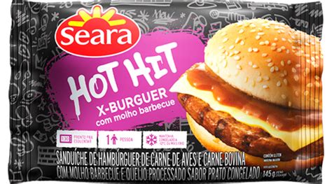 Super Lazzari Hot Hit Seara X Burguer C Barbecue G