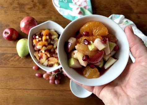 Pomegranate Fruit Salad Recipe - Picnic Life Foodie