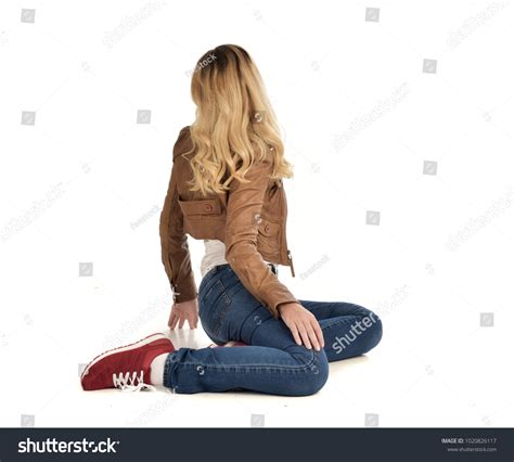 Full Length Portrait Blonde Girl Wearing Stock Photo 1020826117 Shutterstock