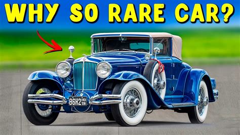 Super Insanely Rare Cars You Won T Believe Exist Youtube