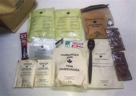 Сухой паек Канады/Канадский сухпай/ИРП/MRE/МРЕ/ІРП/пайок/раціон: 500 ...