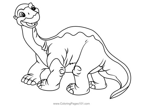 Land Before Time Coloring Pages Print