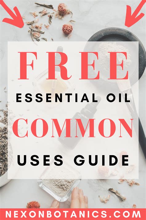 Must Have Essential Oil Guide Downloadable Guide Nexon Botanics