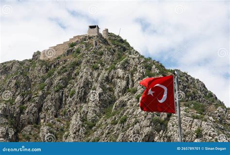 Amasya Castle Turkey Stock Image Image Of Terrain 265789701