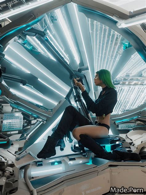 Porn Image Of Pastel Robot Alien Planet Anodized Metal Long Hair Sci Fi Created By AI