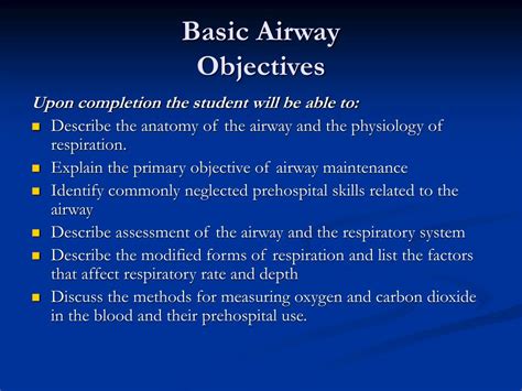 Ppt Basic Airway Management Powerpoint Presentation Free Download