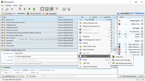 نرم افزار مدیریت دانلود برای ویندوز Jdownloader 0 9 Windows