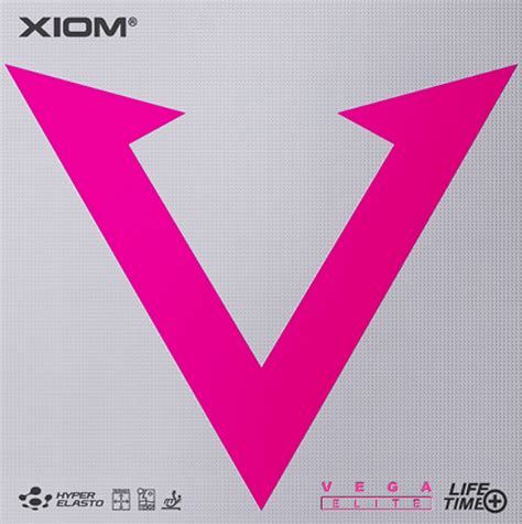 Xiom Vega Elite Table Tennis Rubber - Custom Table Tennis