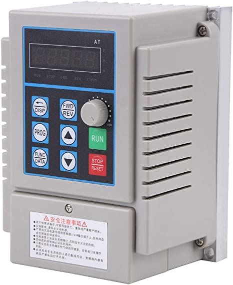 At2 0750x 075kw Ac220v Universal Vfd Variable Frequency Drive Single