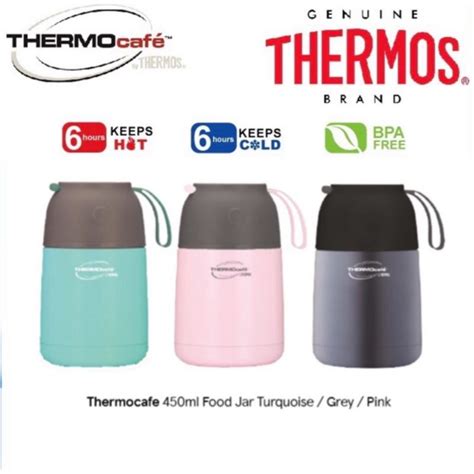 Thermocafe 450ml Food Jar (Turquoise) | Shopee Malaysia