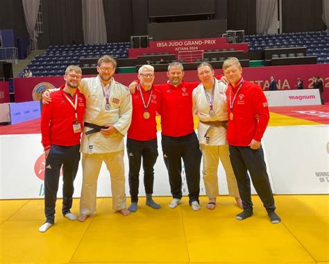 Medal Success In Astana For British Judo S VI Squad British Judo