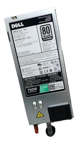 Fuente Poder Dell W Aebn Hot Plug P Poweredge V Yj Env O Gratis