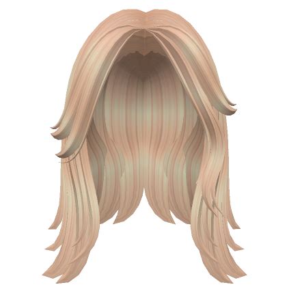 Preppy Blonde Messy Hair Roblox Item Rolimon S