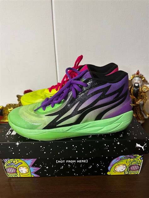 Puma Mb02 Rick And Morty Mens Fashion Footwear Sneakers On Carousell