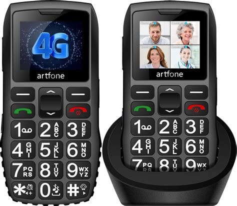 Amazon.com: artfone C1+4G Big Button Cell Phone for Seniors丨Unlocked ...
