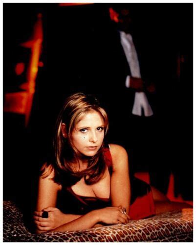 Sarah Michelle Gellar Buffy Vampire Slayer Busty Glamour Pin Up Vintage Photo Ebay