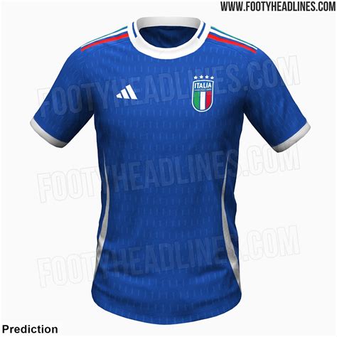 Exclusive Adidas Italy 2024 Home And Away Kit Predictions Footy Headlines
