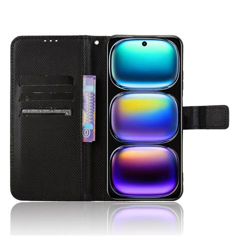 For Infinix Hot I G Smart G Diamond Texture Leather Phone Case Black Alexnld