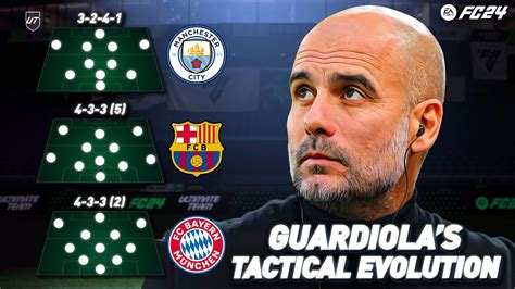 GUARDIOLA'S TACTICAL EVOLUTION: RECREATING PEP'S BARCELONA, BAYERN AND ...