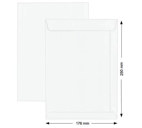 hispapel white envelope   mm    gsm pcsbox dubai