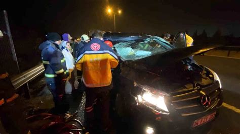 Hatay dan İstanbul a giden depremzede aile kaza yaptı 1 i bebek 9