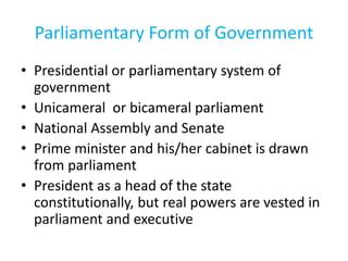 Salient Features Of Pakistan S Constitution Ppt