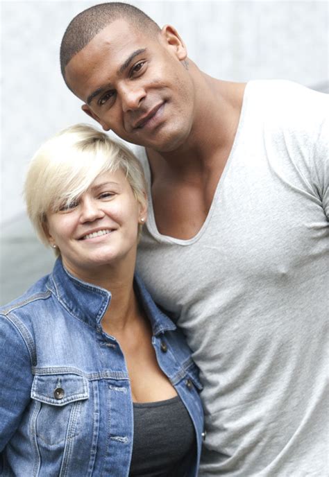 Atomic Sex Kitten Topless Kerry Katona Poses With Shirtless Fianc