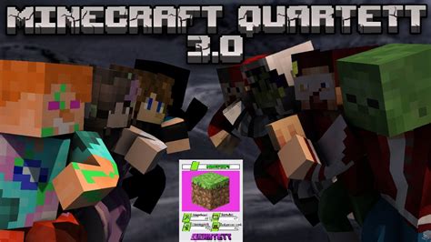 Minecraft Quartett Streamer Live Event Deutsch Livestream Youtube