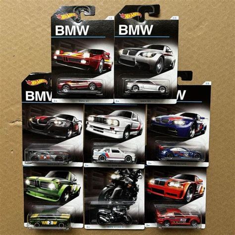 Special Clearance Hot Wheels Bmw Series Collector S Edition Car Djm Collectible Model Boy Toy