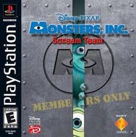 Monsters, Inc. Scream Team Playstation 1 PS1 Game For Sale | DKOldies