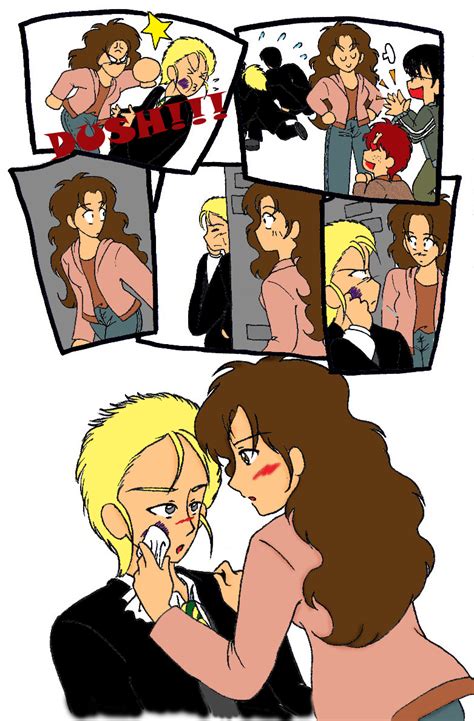 Draco With Hermione Dramione Fan Art 21871375 Fanpop