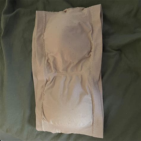 Beige Nude Strapless Bra This Product Is Elastic Depop