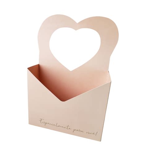 Envelope Love Paper Nude Cia Das Flores