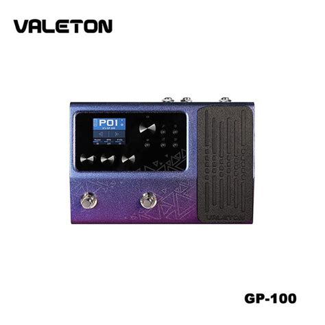 Педаль для гитарного усилителя Valeton GP-100-Violet, Valeton-GP-100 ...