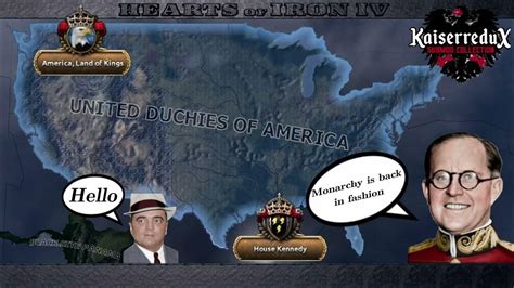 Hoi4 Kaiserredux Joseph Kennedy Reunites America Under A Monarchy Youtube