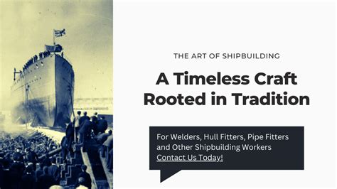 The Art of Shipbuilding: A Timeless Craft Rooted in Tradition