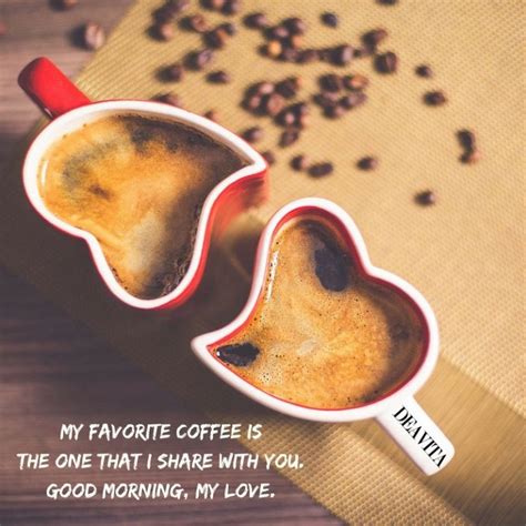 Romantic good morning quotes and greetings for the start of the day