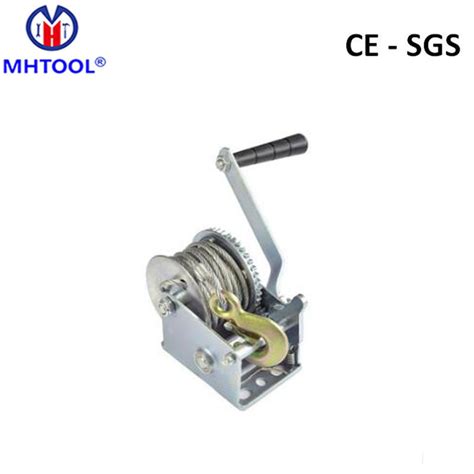 Kg Brake Hand Winch With Automatic System And Wire Rope China Hand