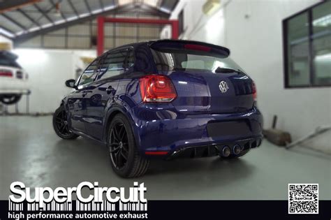 Supercircuit Exhaust Pro Shop Volkswagen Polo 12tsi Twin Exhaust