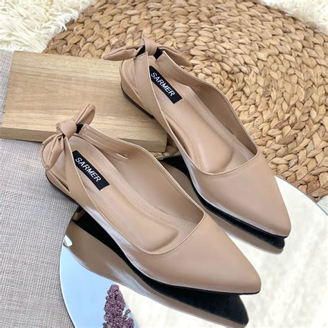 Jual Sarmer Lucy Heels Cm Nude Shopee Indonesia