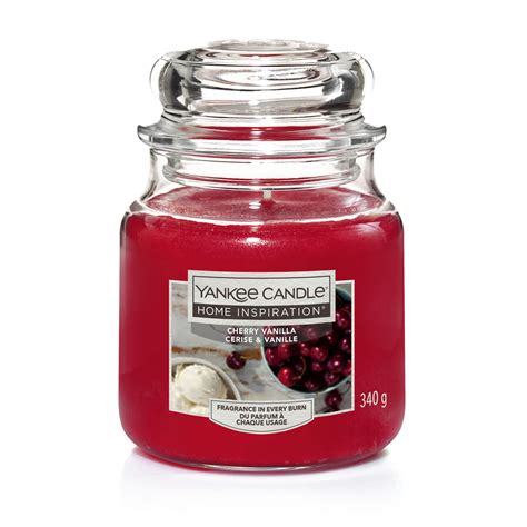 Yankee Candle Medium Jar Cherry Vanilla Wilko