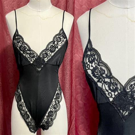 Womens Sheer Teddy Lingerie Etsy