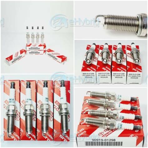 Toyota Prius Plugin Iridium Spark Plugs Tt Denso Fc Hr Cy Genuine