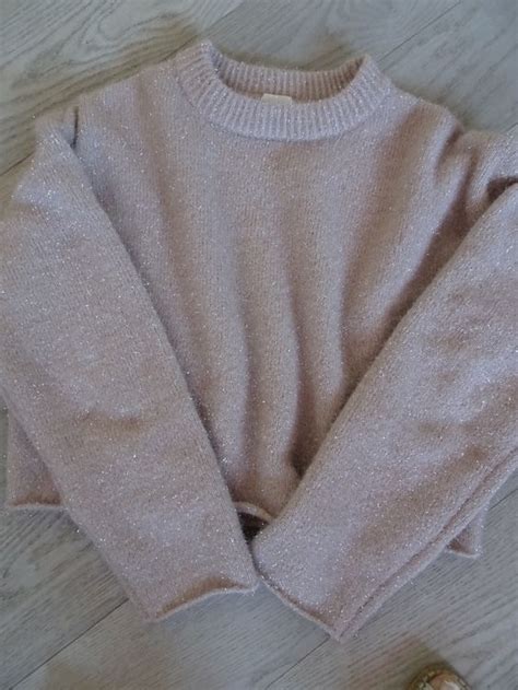 Pullover nude puder rosé mit Lurex Fäden Gr Neu gemäss Beschreibung in Winterthur für