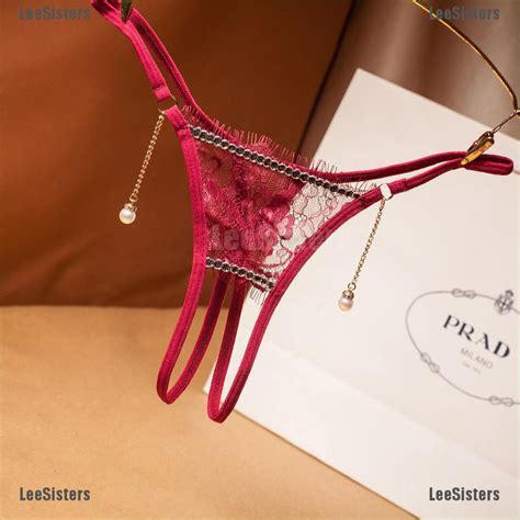 Em Estoque Feminina Lace Thong Virilha Aberta Calcinhas G Corda Briefs Lingerie Sexy Shopee Brasil