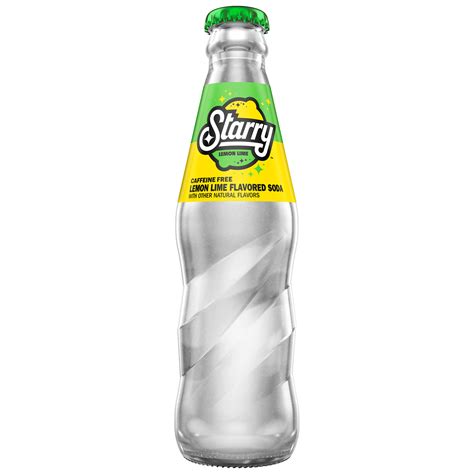 Starry Lemon Lime Flavored Soda Smartlabel™