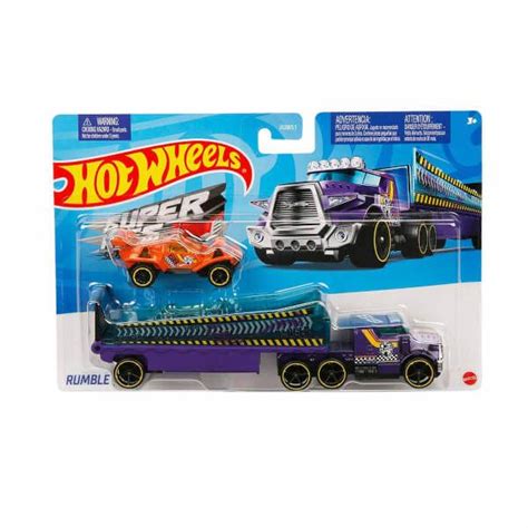 Грузовики транспортеры Hot Wheels Rumble Road купить с доставкой по выгодным ценам в