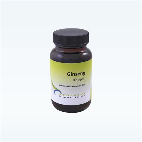 Ginseng Kapseln - Apotheke Himmelreich